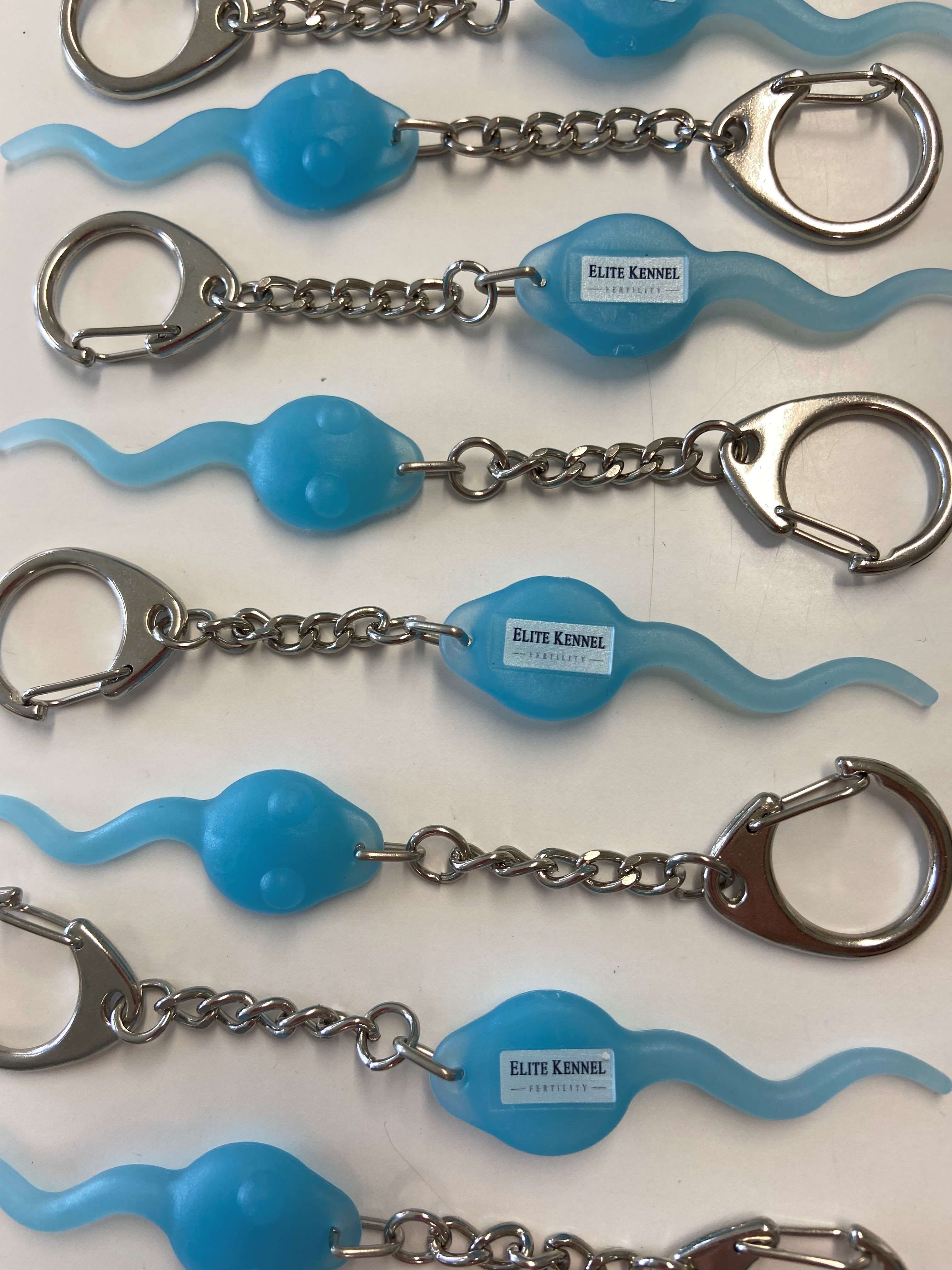 sperm key ring frozen semen dogs